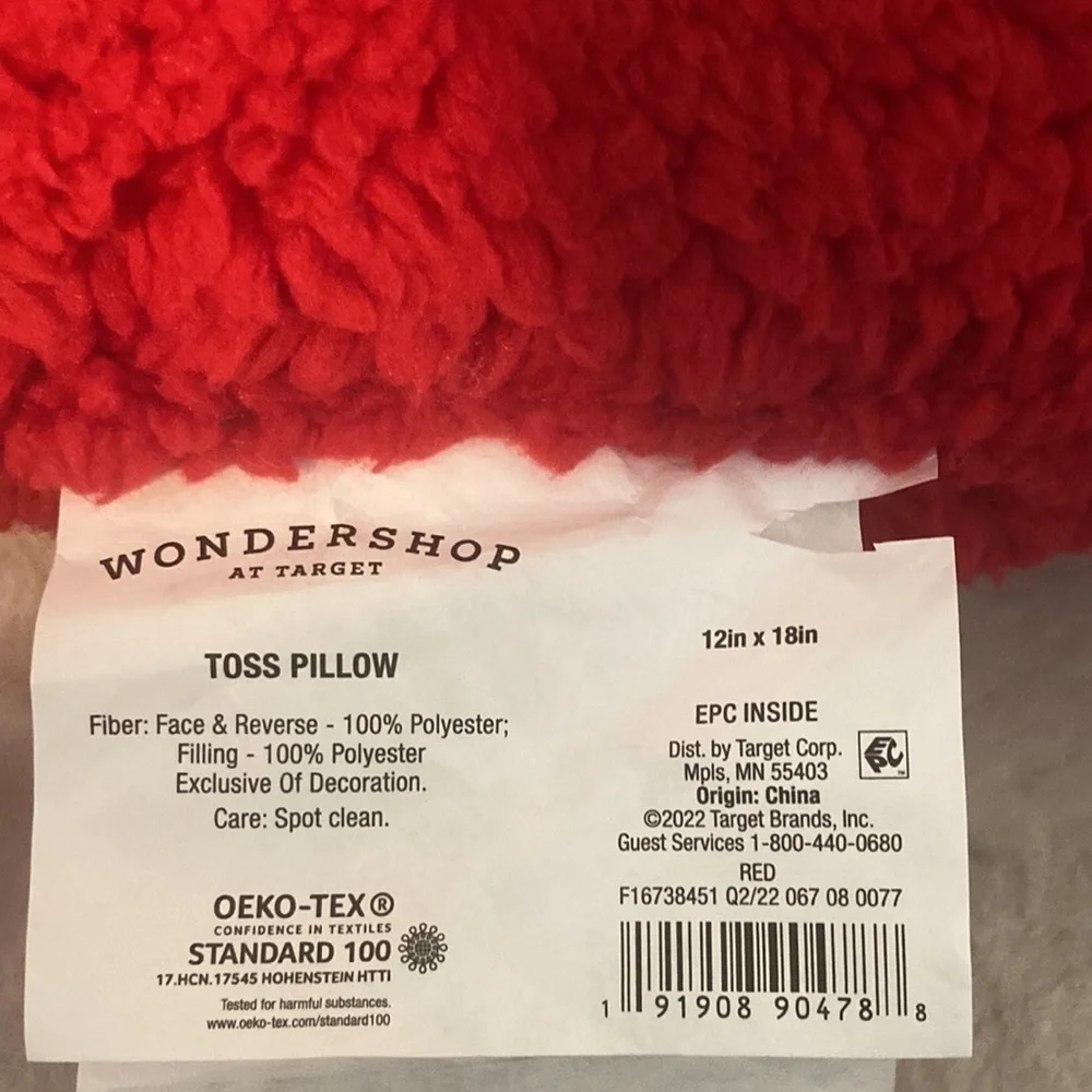 Target 2022 Wondershop Joy Pillow